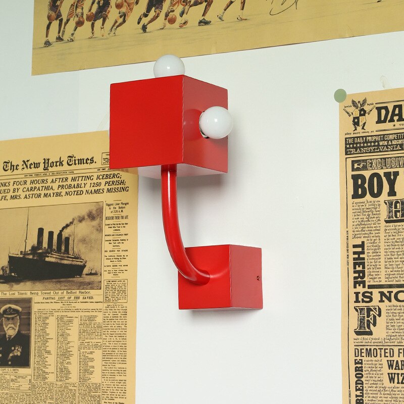 SkandiShop 70s Postmodern Wall Sconce